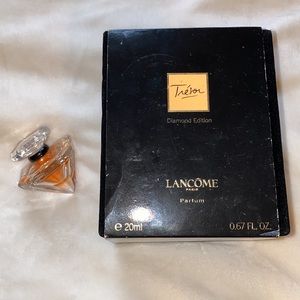 TRESOR by LANCOME * DIAMOND EDITION * splash PURE PARFUM 20 ml~.67 oz *  RARE